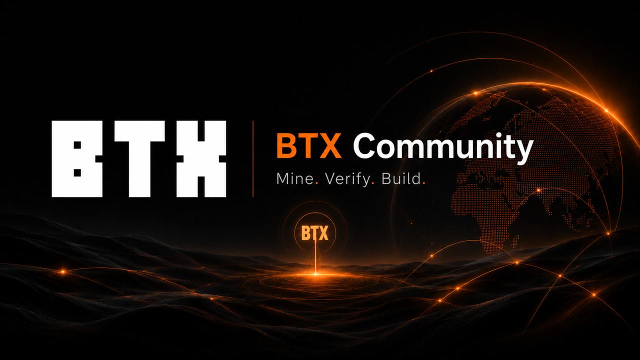 BTX Community — Mine. Verify. Build.